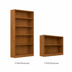 Bibliothèque haute à 5 étagères avec 3 étagères réglables, étagère en bois de 183 cm pour la maison et le bureau