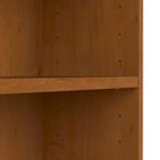 Bibliothèque haute à 5 étagères avec 3 étagères réglables, étagère en bois de 183 cm pour la maison et le bureau
