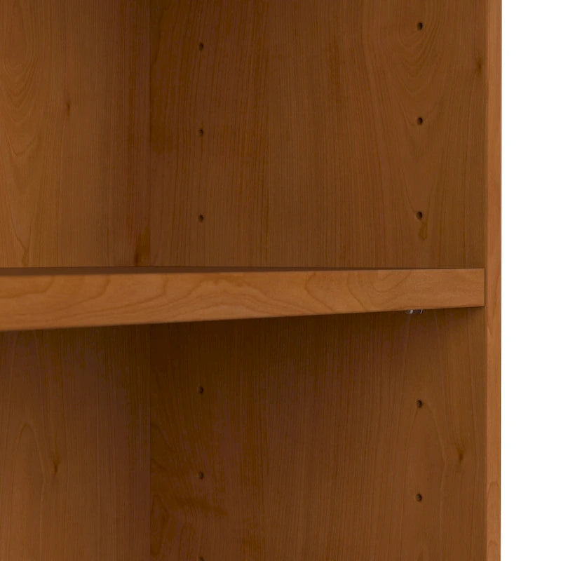 Bibliothèque haute à 5 étagères avec 3 étagères réglables, étagère en bois de 183 cm pour la maison et le bureau