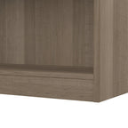 Bibliothèque haute à 5 étagères avec 3 étagères réglables, étagère en bois de 183 cm pour la maison et le bureau