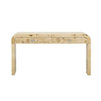 Console de style rétro avec 2 tiroirs de rangement, Table d'entrée moderne, Table de canapé avec pieds minimalistes et élégants pour le salon