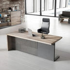 Bureau d'ordinateur de bureau de direction moderne pour le travail et l'écriture