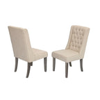 Ensemble de salle à manger 9 pièces rustique extensible gris de Best Quality Furniture