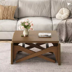 Table basse 2 en 1, table à manger extensible, table à hauteur réglable pour la maison et le bureau, peu encombrante - ModernLuxe
