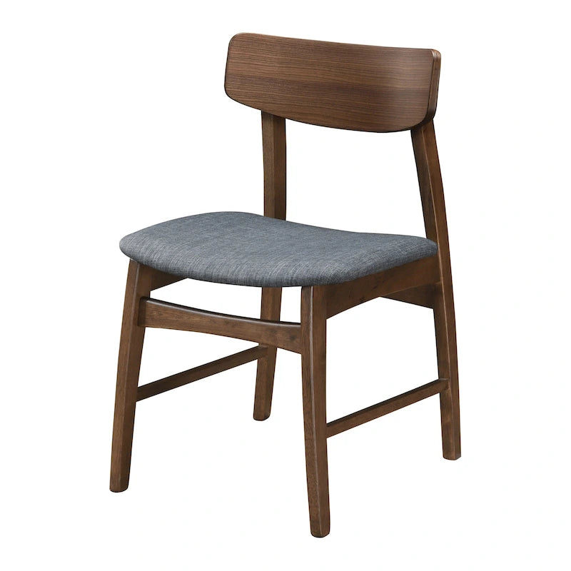 Lot de 2 chaises de salle à manger en bois massif, chaises de cuisine et de salle à manger en bois dur robustes