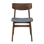 Lot de 2 chaises de salle à manger en bois massif, chaises de cuisine et de salle à manger en bois dur robustes