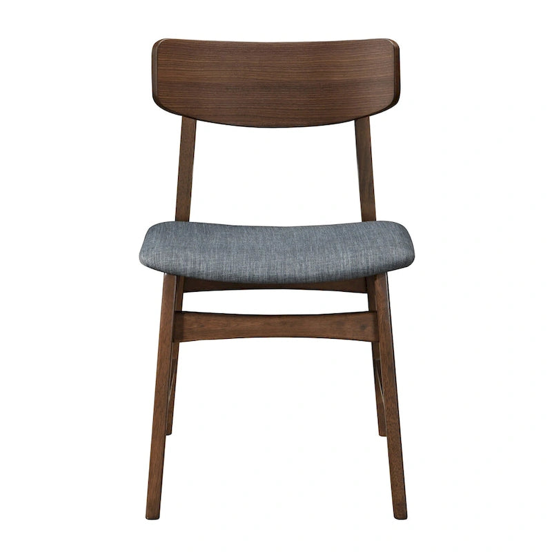 Lot de 2 chaises de salle à manger en bois massif, chaises de cuisine et de salle à manger en bois dur robustes