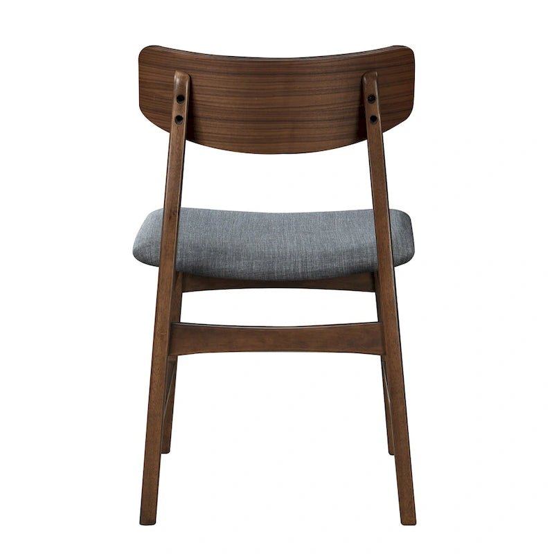 Lot de 2 chaises de salle à manger en bois massif, chaises de cuisine et de salle à manger en bois dur robustes