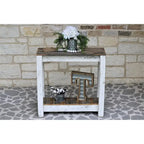 Console Table Combo Blanc 30x10x30
