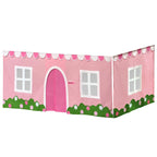 Rideau de lit en coton, jupe de lit rustique pour chambres d'enfants et d'adolescents