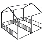 Lits plateforme Metal House Deux lits partagés Deux lits partagés