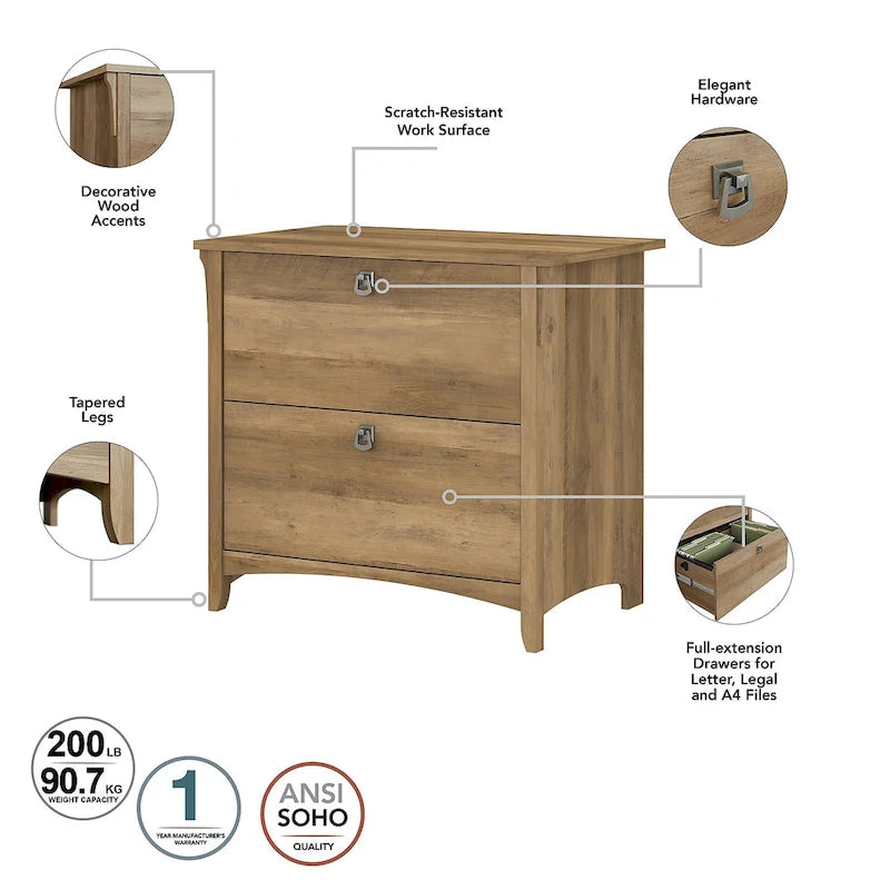 Bureau d'angle en L de 152 cm avec huche, armoire et bibliothèque, poste de travail de bureau à domicile