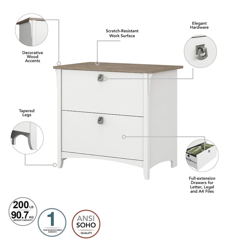 Bureau d'angle en L de 152 cm avec huche, armoire et bibliothèque, poste de travail de bureau à domicile