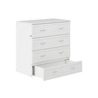 Lit escamotable Twin XL avec matelas inclus, armoire murale blanche gain de place