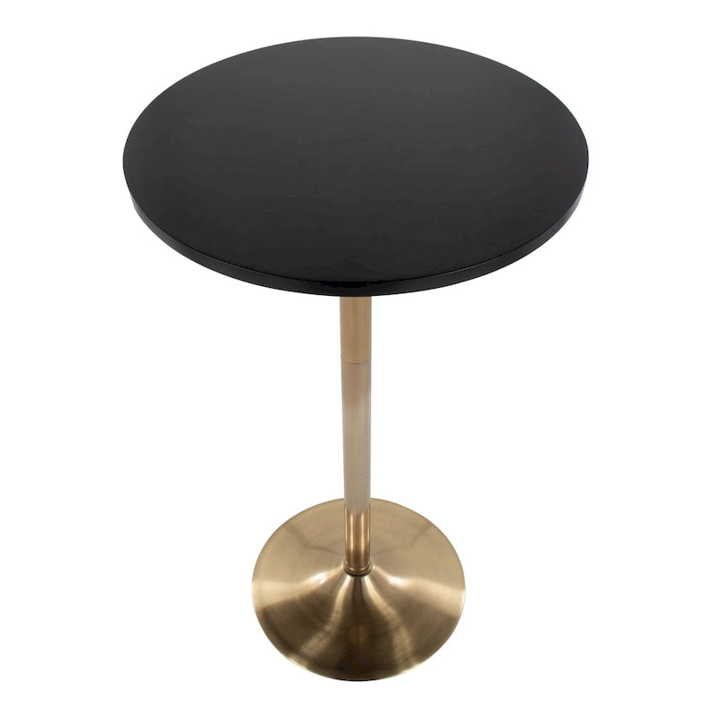 Table d'appoint à hauteur réglable, table basse et table d'appoint 2-en-1 pour salon