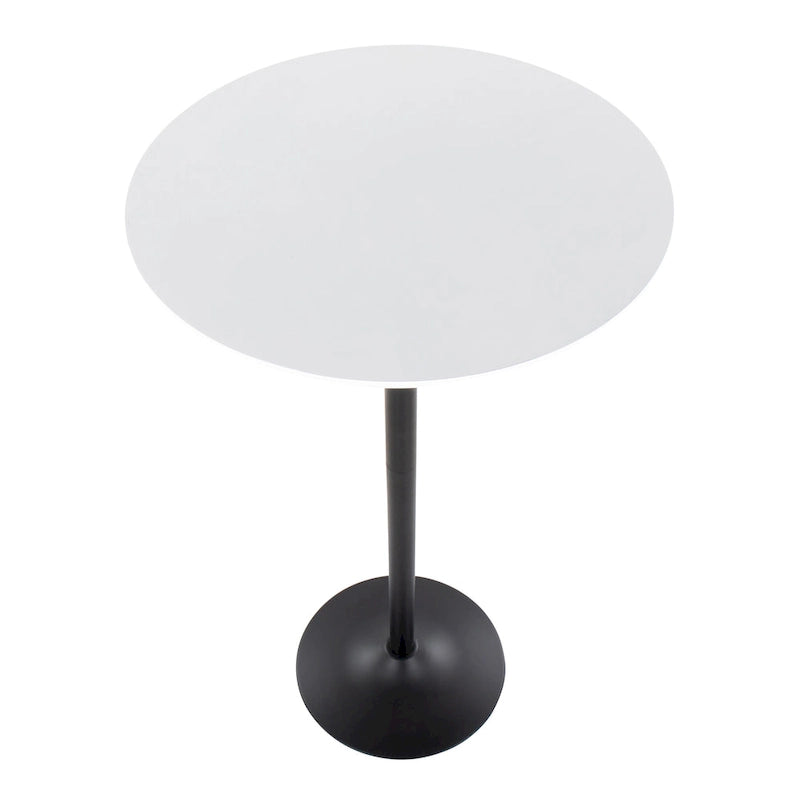 Table d'appoint à hauteur réglable, table basse et table d'appoint 2-en-1 pour salon