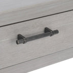 Table d'appoint à 1 tiroir avec pieds tournés et détails sculptés, 48 cm L x 40 cm P x 66 cm H