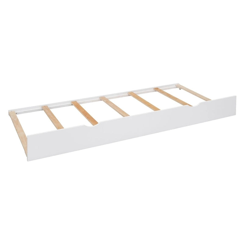 Cadre de lit en bois Queen Size avec armoire intégrée tout-en-un et tête de lit de rangement