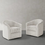 Fauteuil simple pivotant (lot de 2)