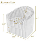 Fauteuil simple pivotant (lot de 2)