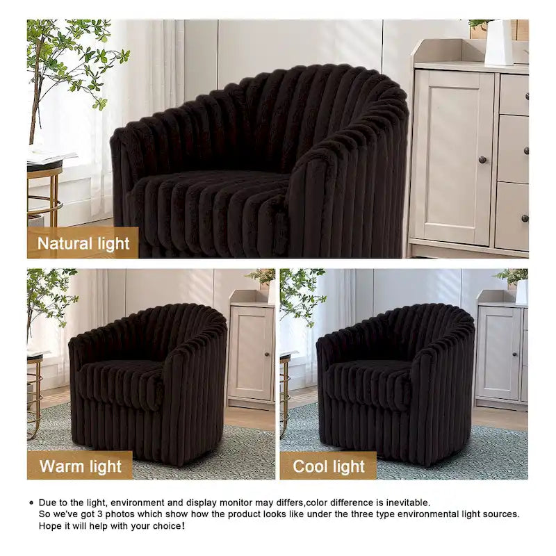 Fauteuil simple pivotant (lot de 2)