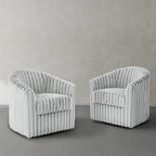Fauteuil simple pivotant (lot de 2)