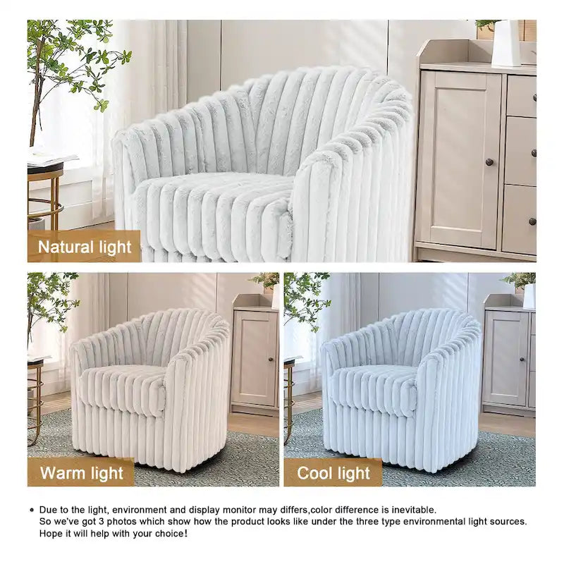 Fauteuil simple pivotant (lot de 2)