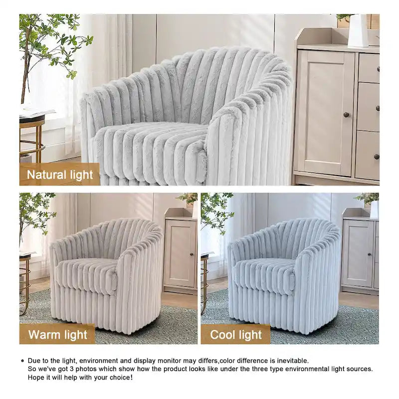Fauteuil simple pivotant (lot de 2)