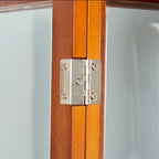Vitrine Curio Éclairée avec Étagères Réglables, Portes en Verre Trempé (Ampoule E26 non incluse)
