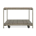 Ensemble de 3 tables basses et 2 tables d'appoint