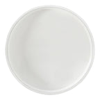 Table d'appoint sur pied avec plateau rond et base tournée, table d'appoint de style rustique