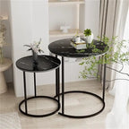 Table basse gigogne rustique