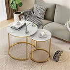 Table basse gigogne rustique