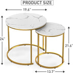 Table basse gigogne rustique