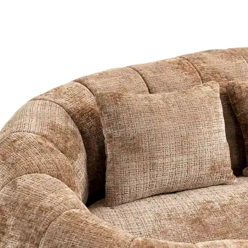 Canapé pouf, canapé paresseux, fauteuil inclinable confortable et durable, fauteuil pouf à dossier haut pour adultes et enfants, intérieur et extérieur