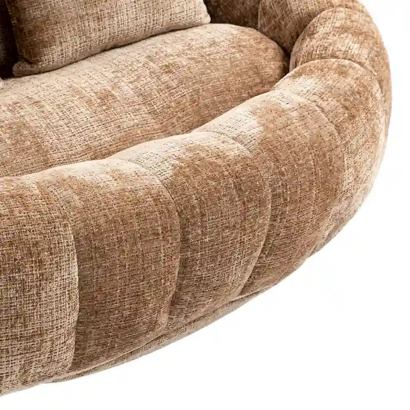 Canapé pouf, canapé paresseux, fauteuil inclinable confortable et durable, fauteuil pouf à dossier haut pour adultes et enfants, intérieur et extérieur
