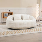 Canapé pouf, canapé paresseux, fauteuil inclinable confortable et durable, fauteuil pouf à dossier haut pour adultes et enfants, intérieur et extérieur