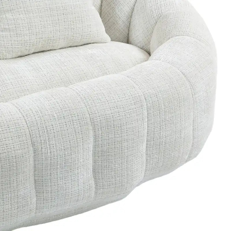 Canapé pouf, canapé paresseux, fauteuil inclinable confortable et durable, fauteuil pouf à dossier haut pour adultes et enfants, intérieur et extérieur