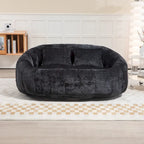 Canapé pouf, canapé paresseux, fauteuil inclinable confortable et durable, fauteuil pouf à dossier haut pour adultes et enfants, intérieur et extérieur