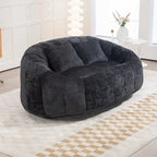 Canapé pouf, canapé paresseux, fauteuil inclinable confortable et durable, fauteuil pouf à dossier haut pour adultes et enfants, intérieur et extérieur