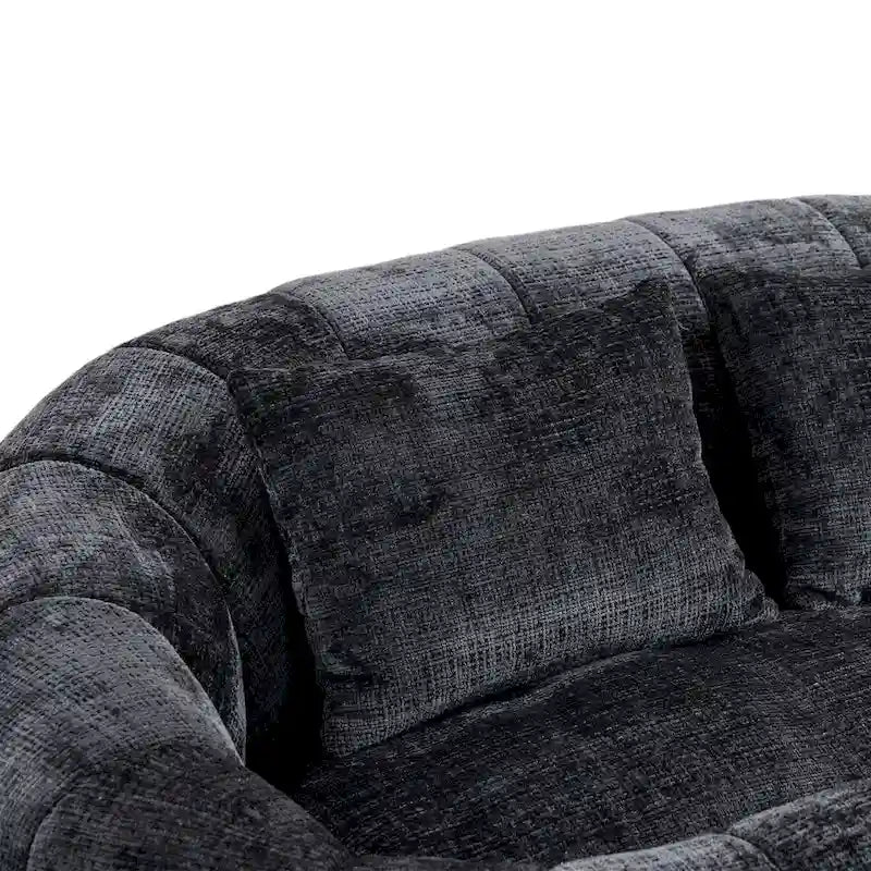Canapé pouf, canapé paresseux, fauteuil inclinable confortable et durable, fauteuil pouf à dossier haut pour adultes et enfants, intérieur et extérieur