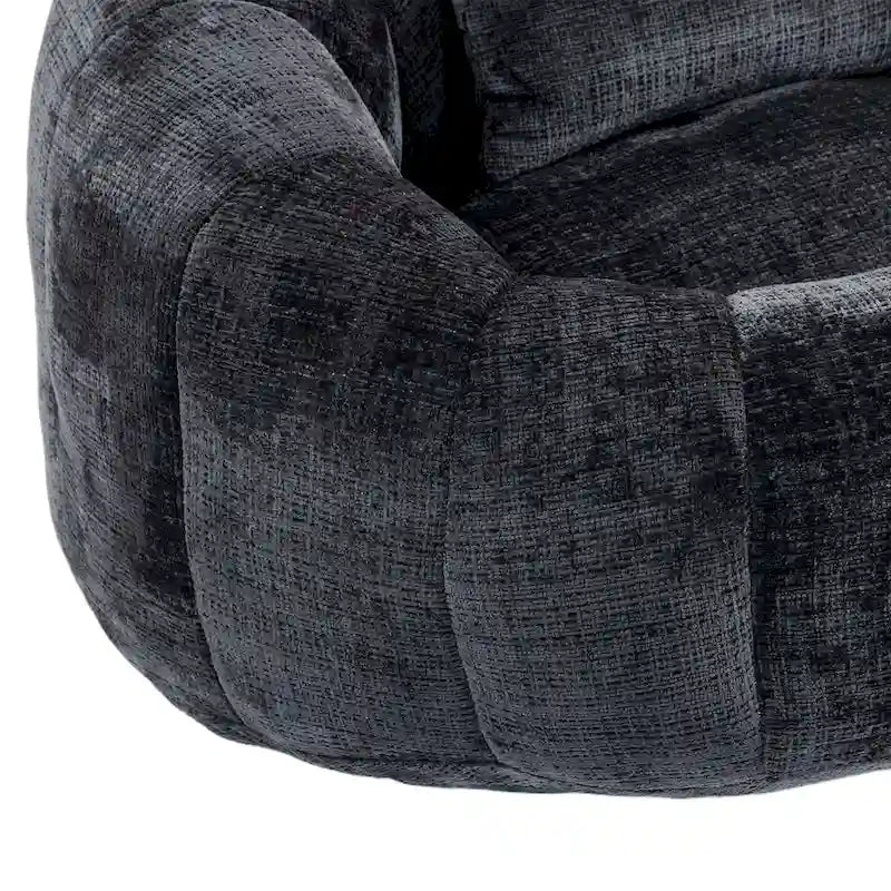 Canapé pouf, canapé paresseux, fauteuil inclinable confortable et durable, fauteuil pouf à dossier haut pour adultes et enfants, intérieur et extérieur
