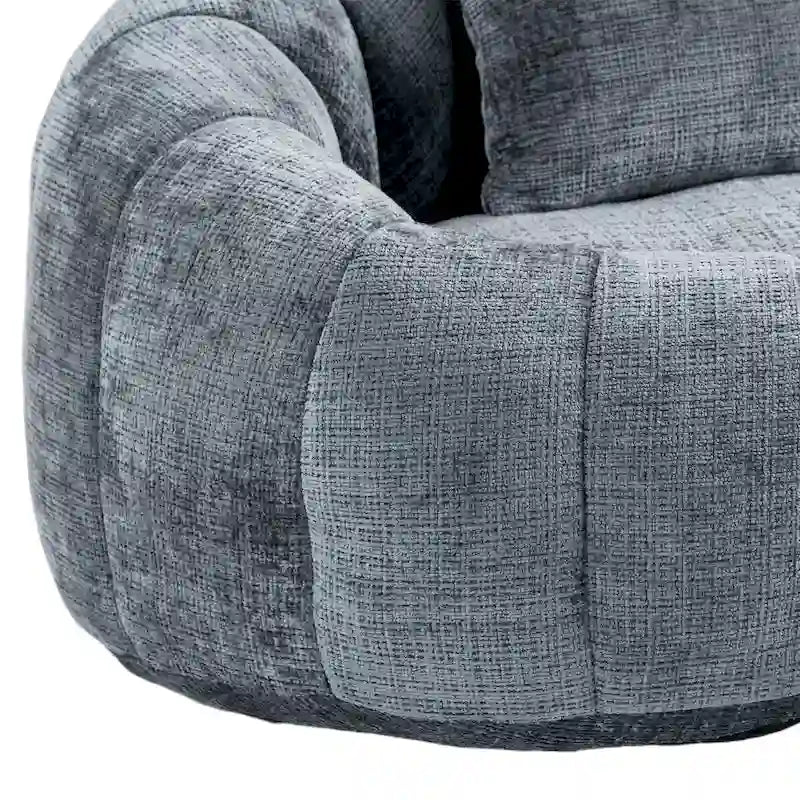 Canapé pouf, canapé paresseux, fauteuil inclinable confortable et durable, fauteuil pouf à dossier haut pour adultes et enfants, intérieur et extérieur