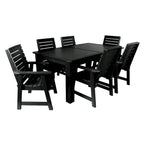 Ensemble de salle à manger d'extérieur 7 pièces HIGHWOOD PROFESSIONAL 42x72