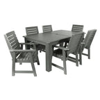 Ensemble de salle à manger d'extérieur 7 pièces HIGHWOOD PROFESSIONAL 42x72