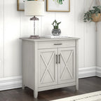 Secrétaire Key West avec meuble de rangement Bush Furniture