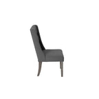 Ensemble de salle à manger 9 pièces rustique extensible gris de Best Quality Furniture
